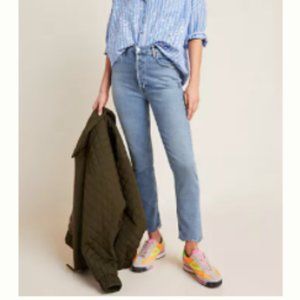 AGOLDE Nico Ultra High Rise Slim Jeans